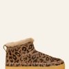 Skor laidback london | Nyuki Virkad Pull On Ankel Boot Mocha Leopard