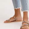 Sandaler laidback london | Diani Flat Lader Sandal Retro