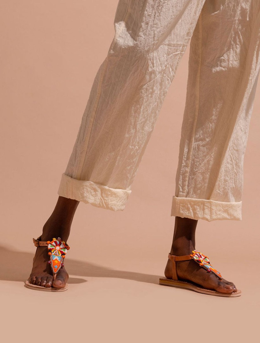 Sandaler laidback london | Scar Platt Lader Sandal Tribal