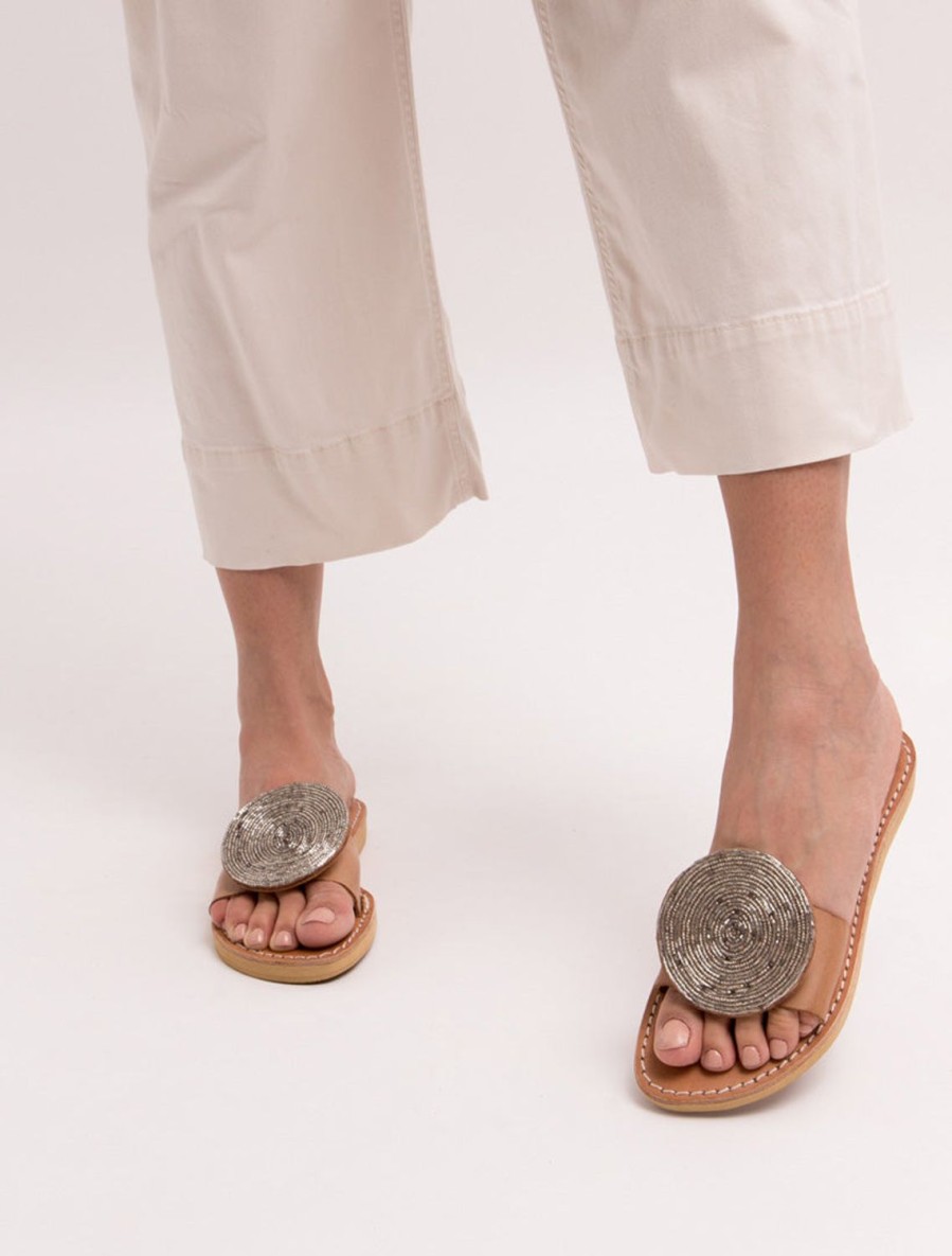 Sandaler laidback london | Remi Lp Ljusbrun Silver