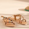 Sandaler laidback london | Azari Platt Lader Sandal Tribal