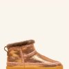 Skor laidback london | Nyuki Virkad Pull On Ankel Boot Koppar Skimmer