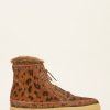 Skor laidback london | Argo Virkad Snorstovel Leopard Brun