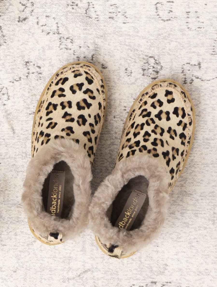 Skor laidback london | Nyuki Virkad Pull On Ankel Boot Leopard