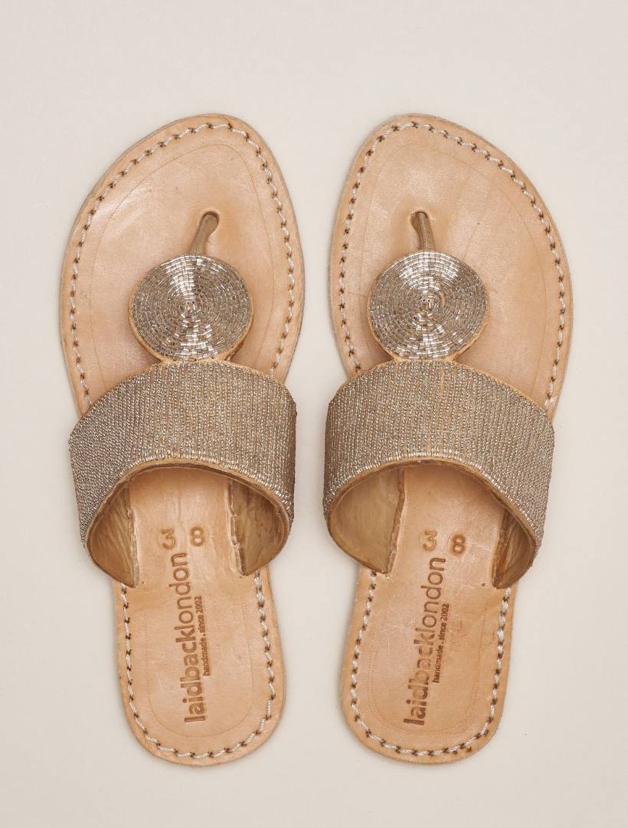 Sandaler laidback london | Heron Lp Lader Sandal Silver