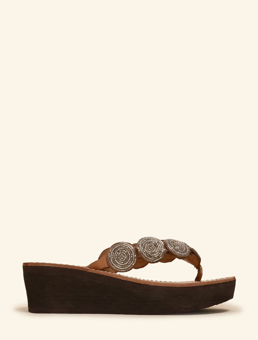 Sandaler laidback london | Ryker Wedge Lader Silver