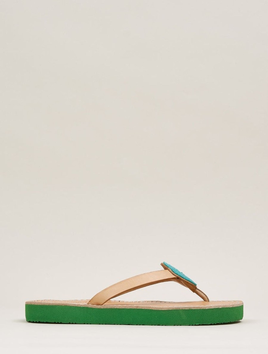 Sandaler laidback london | Doli Ssg Lader Sandal Emerald