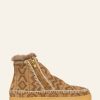 Skor laidback london | Setsu Virkad Ankel Boot Saffran Praglad Natural