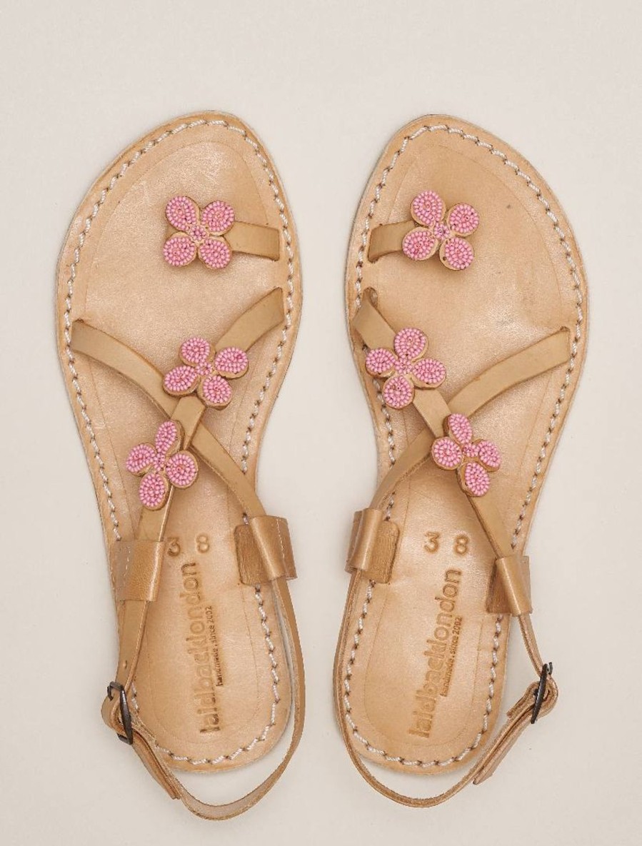 Sandaler laidback london | Blyth Platt Lader Sandal Baby Rosa