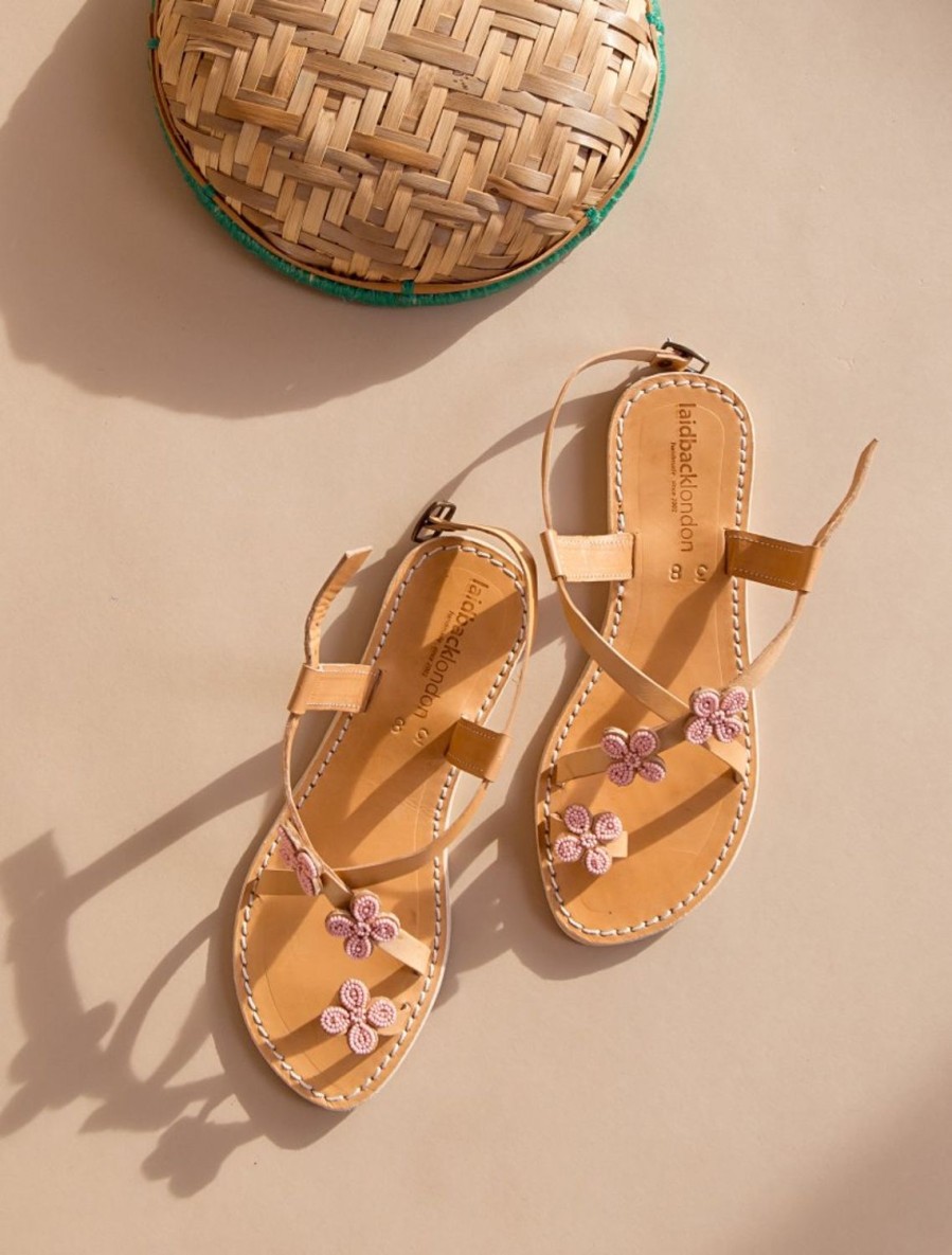 Sandaler laidback london | Blyth Platt Lader Sandal Baby Rosa